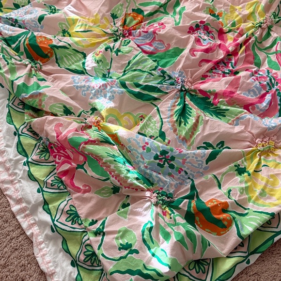Pottery Barn Teen Lilly Pulitzer Via Amore Full /Queen Duvet Set - Picture 5 of 16